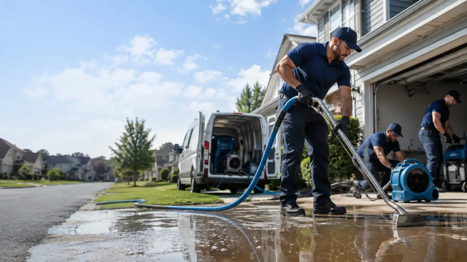 Flood Damage Restoration in Hamburg, AR